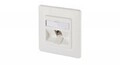 METZ CONNECT IT E-DAT modul 88 UP Anschlussdose Unterputz RJ-45 Pure White RAL 9010