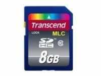 Transcend Flash-Speicherkarte 8 GB Class 10 SDHC (TS8GSDHC10M)