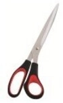 WEDO Multi Purpose Schere 255 mm Universalschere 25,5 cm schwarz/rot (97610)