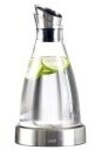 Groupe SEB EMSA FLOW K&uuml;hlkaraffe 1 L rostfreier Edelstahl Glas (505219)