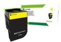 Lexmark 702HY Patrone 3000Seiten Gelb Tonerkassette mit hoher Kapazit&auml;t (70C2HYE)