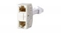 METZ CONNECT Cable Sharing Adapter pnp 2 Netzwerk-/Telefon-Splitter RJ-45 W bis M 8,9
