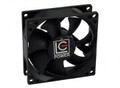 LC Power Geh&auml;usel&uuml;fter 80 mm Schwarz 800 rpm 12 V 34,25 cfm Kunststoff CE