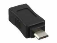 InLine USB-Adapter Micro-USB Type B M bis mini-USB Typ AB W (31602)
