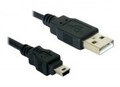 Delock USB-Kabel Mini-USB Typ B M bis USB M 1.8 m (82252)