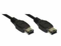InLine IEEE 1394-Kabel FireWire 6-polig M bis M 1 m (34001)