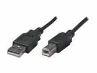 Manhattan USB-Kabel USB M bis Typ B M 2.0 3 m (333382)