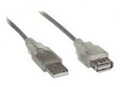 InLine USB-Verl&auml;ngerungskabel USB M bis W 2.0 2 m beige (34618)