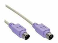 InLine PS/2 Kabel St/St PC¦99 Farbe violett m (13332V)