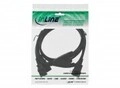 InLine Y-cable Netzteil SATA-Stromstecker bis interne Stromversorgung 4-polig 20 cm