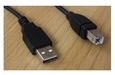 equip USB-Kabel USB M bis Type B M 2.0 3 m Transparent Silver (128651)