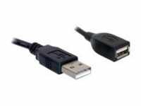 Delock Extension cable USB 2.0 USB-Verlängerungskabel M bis W 15 cm für P/N: 61477