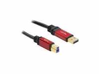 Delock Premium USB-Kabel 9-polig USB Typ A M B M 2 m / / 3.0 Schwarz (82757)