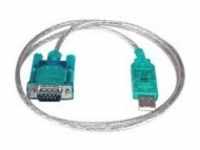 StarTech.com USB 2.0 auf Seriell Adapter Kabel zu RS232 / DB9 Konverter 0,9m