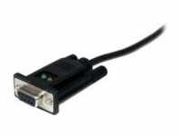 StarTech.com USB Nullmodem RS232 Adapter Kabel 2.0 auf Seriell DB9 mit FTDI Chipsatz