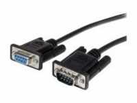 StarTech.com 3m Black Straight Through DB9 RS232 Serial Cable M/F Serielles