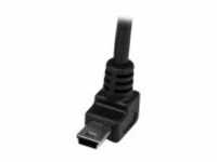StarTech.com 1m Mini USB Cable A to Up Angle B USB-Kabel M bis Mini-USB Typ B M...