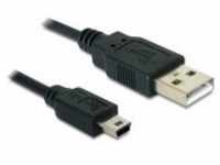 Delock USB-Kabel USB M bis Mini-USB Typ B M 1 m (82273)