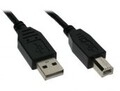 InLine USB-Kabel USB M bis Typ B M 50 cm Schwarz (34550X)