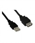 InLine USB 2.0 Verl&auml;ngerung St/Bu Typ A schwarz 5m (34605B)