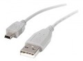 StarTech.com 15 cm Mini USB 2.0 A auf B Kabel USB-Kabel M bis Mini-USB Typ B M Grau