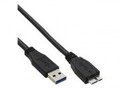 InLine USB-Kabel Micro-USB Type B M bis USB Typ A M 3.0 5 m Schwarz (35450)