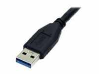 StarTech.com 50cm Black SuperSpeed USB 3.0 Cable A to Micro B M/M USB-Kabel Micro-USB