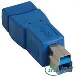 inline 35300D, InLine USB-Adapter USB Typ A W bis Type B M 3.0 (35300D)