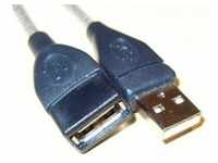 equip USB A/USB A 2.0 3.0m 3m A A Schwarz Kabel Type A to A 480Mbps M/F 3.0 m 28AWG