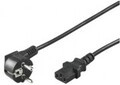 Goobay Kaltger&auml;te Anschlusskabel Schwarz 5 m Kabel Strom/Netzteil Stromkabel 5 m IEC