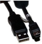 DIGITUS 1m USB 2.0 A Mini-USB B Schwarz Kabel male/mini B male schwarz