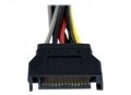 StarTech.com 6in SATA Power Y Splitter Cable Adapter M/F Netz-Splitter 15 PIN M bis W