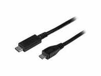 StarTech.com USB 2.0 C auf Micro-B Kabel 1m zu Micro B Anschlusskabel...