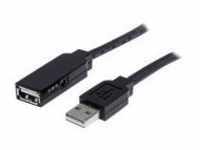 StarTech.com 20m USB 2.0 Active Extension Cable M/F USB-Verlängerungskabel M bis W
