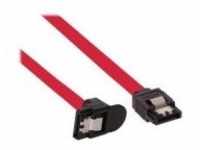 InLine SATA-Kabel Serial ATA 150/300/600 SATA bis 50 cm 90° Stecker...