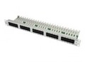 Teleg&auml;rtner Karl G&auml;rtner ISDN/Telephone Patch Panel MPPI50-H RJ-45 X 50 Hellgrau