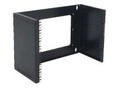 DIGITUS Wandschrank Schwarz RAL 9005 Mounting bracket wall mountable 8U 48,3 cm 19 "