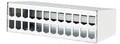 METZ CONNECT Schalttafelzubeh&ouml;r Modul AP-Geh&auml;use 2x12 Port reinwei&szlig;