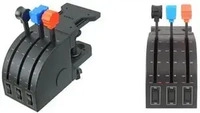 Logitech 945-000015, Logitech Saitek Pro Flight Throttle Quadrant Gasregler verkabelt
