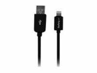 StarTech.com 3m Black Apple 8-pin Lightning to USB Cable for iPhone iPad