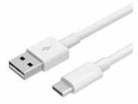 Huawei AP51 HL-1121 Charging+ Data Cable USB to Type C 1m White Kabel Digital/Daten 1