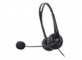 Lindy Headset On-Ear kabelgebunden USB Headband Volume control condenser microphone