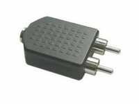 InLine Audio-Adapter Stereo Mini-Klinkenstecker W bis RCA M (99343)