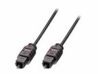 Lindy Digitales Audio-Kabel optisch SPDIF TOSLINK M bis M 5 m Glasfaser (35214)