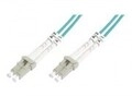 DIGITUS Patch-Kabel LC Multi-Mode M bis M 7 m Glasfaser 50/125 Mikrometer OM4