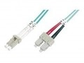 DIGITUS Professional Patch-Kabel SC multi-mode M bis LC Multi-Mode M 10 m Glasfaser