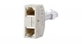 METZ CONNECT Cable Sharing Adapter pnp 1 Telefon-Splitter RJ-45 W bis M 8,9 cm Grau