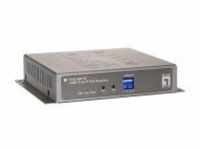 LevelOne HVE-6501R HDMI over IP PoE Receiver Video Extender Gigabit Ethernet RS-232