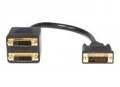 StarTech.com 1 ft DVI-D to 2x Digital Video Splitter Cable M/F Video-Verteiler Dual