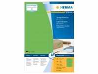 HERMA Universal-Etiketten SPECIAL 105 x 42.3 mm grün Farbige Etiketten A4 105x42.3